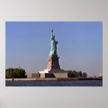 Estatua de la libertad, puerto de Nueva York, New  Poster