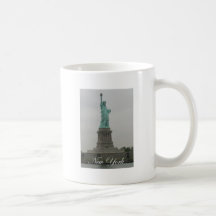 Estatua de la libertad taza de café