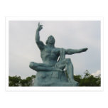 Estatua de la paz tarjeta postal