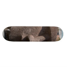 Estatua de Moai en el museo de la historia natural Patinetas Personalizadas