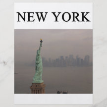 Estatua de New York City de la libertad Tarjetones
