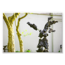 Estatua de piedra del ángel impresiones fotograficas