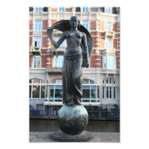 Estatua de señora Fortuna, Amsterdam Fotos