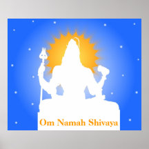 Estatua de Shiva - poster