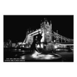Estatua del chica y del delfín y puente de la torr cojinete