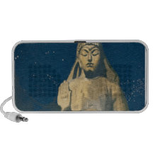 Estatua del cielo nocturno de Buda del vintage Altavoz