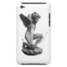 Estatua del Cupid iPod Touch Case-Mate Coberturas