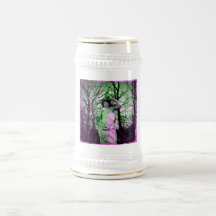 Estatua del DES Tuileries de Jardin del Grunge Taza De Café
