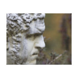 Estatua del jardín del hombre lona envuelta para galerias