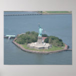 Estatua del poster de la antena de la libertad