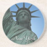 Estatua del práctico de costa de Nueva York del re Posavasos Manualidades