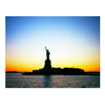 "Estatua postal de la libertad"