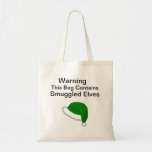 Este bolso contiene duendes bolsas lienzo