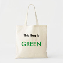 Este bolso es, VERDE Bolsa
