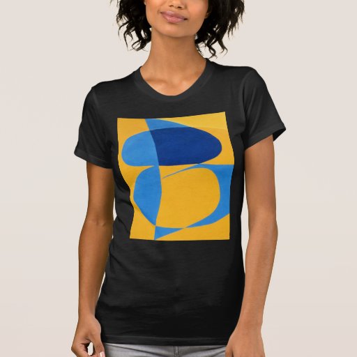 ESTÉ en arte abstracto del fondo Camisetas