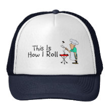 Éste es cómo ruedo (el Bbq) Gorras De Camionero