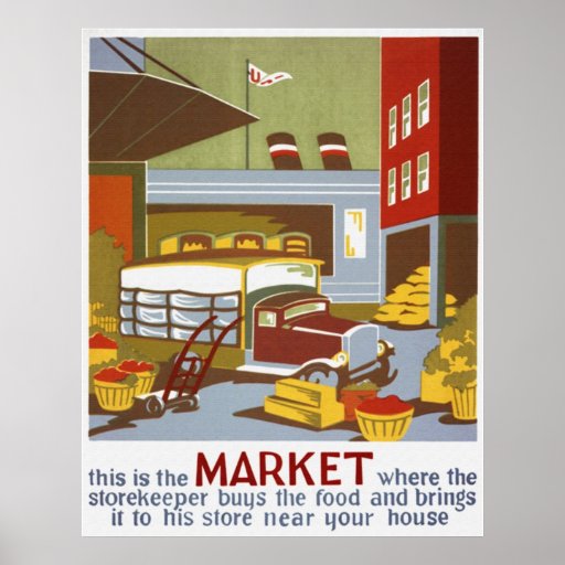 Éste es el poster del mercado