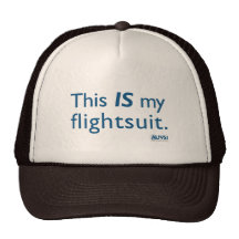 ¡Éste ES mi flightsuit! Gorros