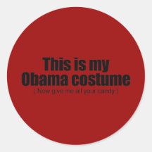 Éste es mi Obama que el traje ahora me da todo su  Pegatina