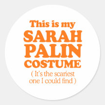 ÉSTE ES MI TRAJE DE SARAH PALIN PEGATINA