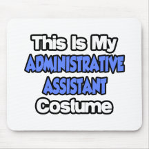 Éste es mi traje del ayudante administrativo tapetes de ratones