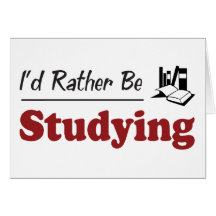 Esté estudiando bastante tarjeta