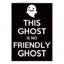 Este fantasma no es ningún fantasma amistoso felicitacion 