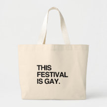 Este festival es gay bolsa de mano