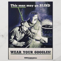Este hombre puede ir las persianas tarjeta publicitaria