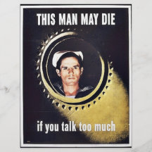 Este hombre puede morir tarjetas publicitarias