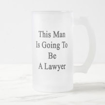 Este hombre va a ser abogado taza de café