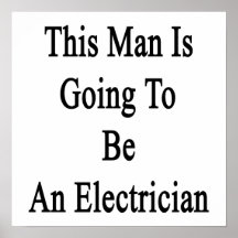 Este hombre va a ser electricista impresiones