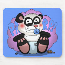 Estera del ratón de la panda de Parpin Tapete De Ratones