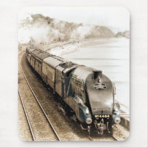 ESTERA DEL RATÓN DEL TREN DEL VAPOR DE LA AGUA MAD TAPETE DE RATÓN