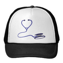 Estetoscopio azul gorra
