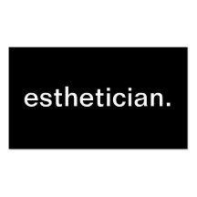 Esthetician Tarjeta De Visita