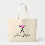 Estilista (tijeras/rosa) bolsas