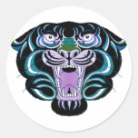 Estilo 2 del tigre pegatinas  