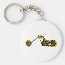 Estilo amarillo de Andy Warhol del interruptor Llaveros Personalizados