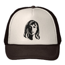 Estilo cómico del chica ideal gorra