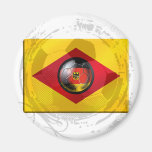 Estilo de Alemania el Brasil del balón de fútbol Imanes De Nevera