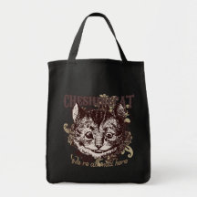 Estilo de Carnivale del gato de Cheshire Bolsas