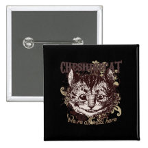 Estilo de Carnivale del gato de Cheshire Pin