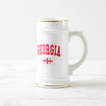 Estilo de la universidad de Georgia Tazas De Café
