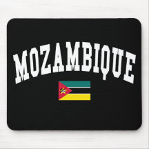 Estilo de la universidad de Mozambique Alfombrilla De Raton