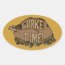 Estilo de Turquía TimeVintage Pegatina Óval