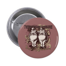 Estilo de Tweedledum y de Tweedledee Carnivale Pin