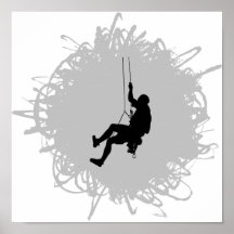 Estilo del garabato de la escalada impresiones