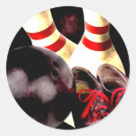 Estilo del Grunge del engranaje de los bolos Pegatinas