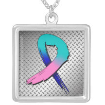 Estilo del metal de la cinta del Grunge del cáncer Joyerias Personalizadas